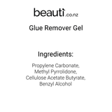 Eyelash Extension Glue Remover Gel Ingredients Beauti NZ