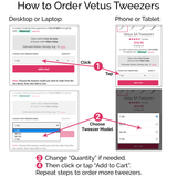 Vetus Eyelash Tweezer Order Form NZ