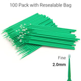 Microbrush Disposable Micro Brush Applicators NZ - Green