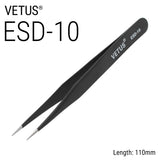 Vetus Tweezers for Eyelash Extensions NZ ESD-10