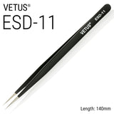 Vetus Tweezers for Eyelash Extensions NZ ESD-11